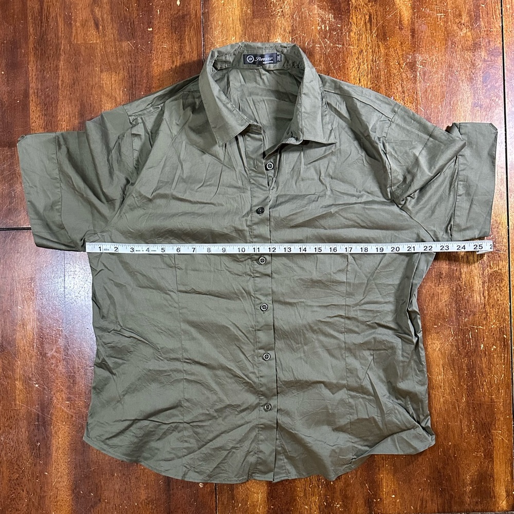 Women's Olive Green Blouse